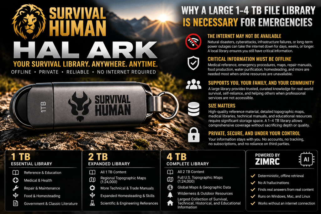 The current image has no alternative text. The file name is: offline-survival-library-infographic.png